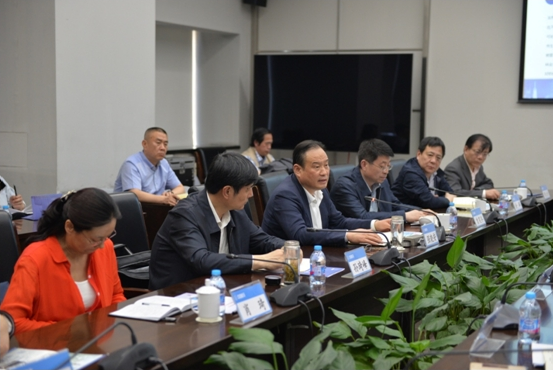 公司领导陪同强晓安副市长等人赴北京调研